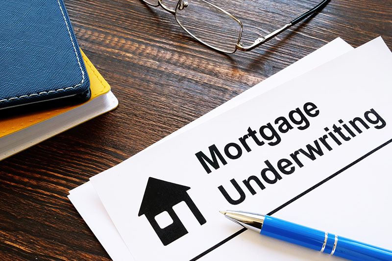 mortgage underwriting on page