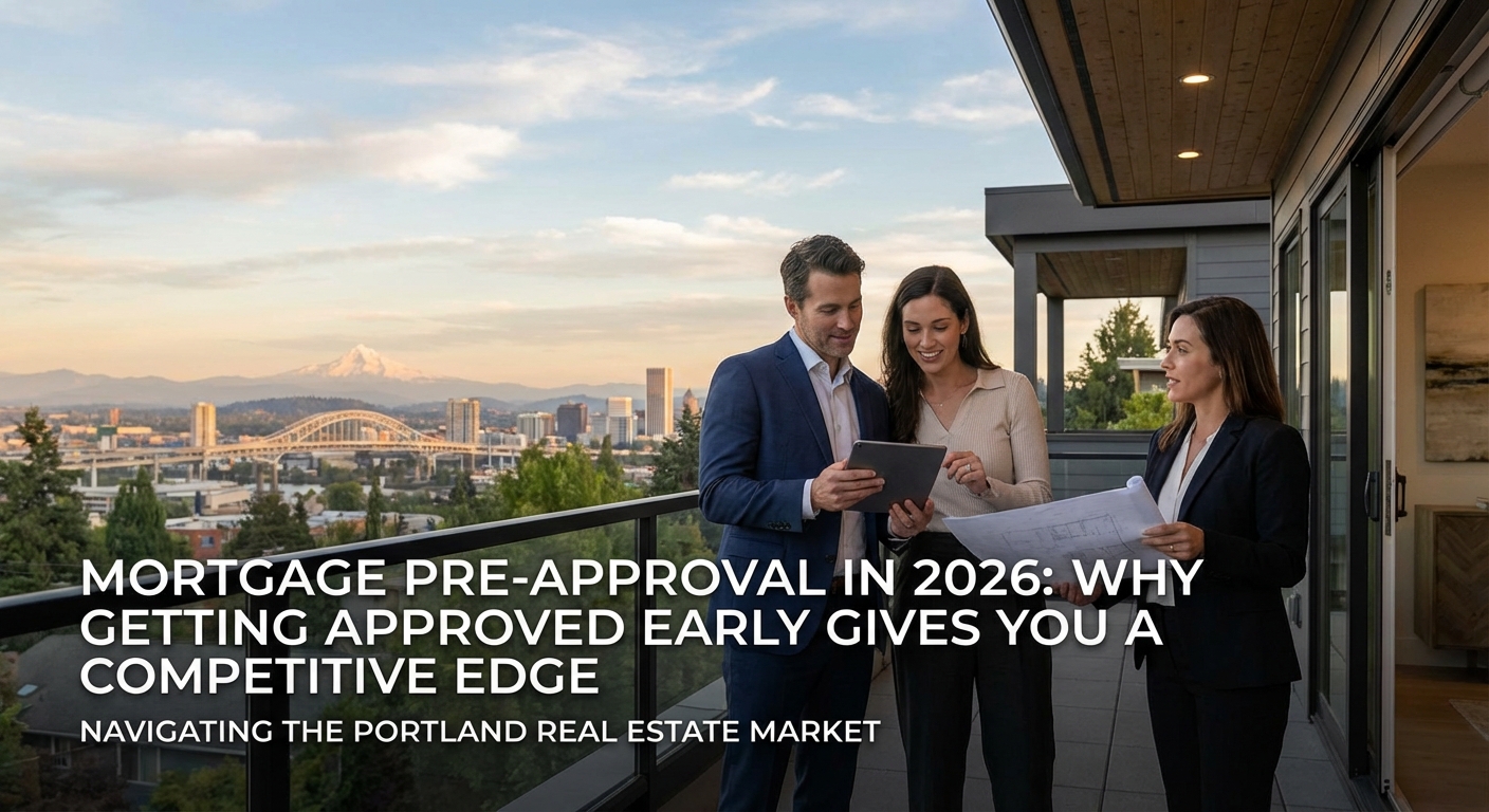 Homebuyer gaining advantage with mortgage pre-approval in a competitive 2026 housing market